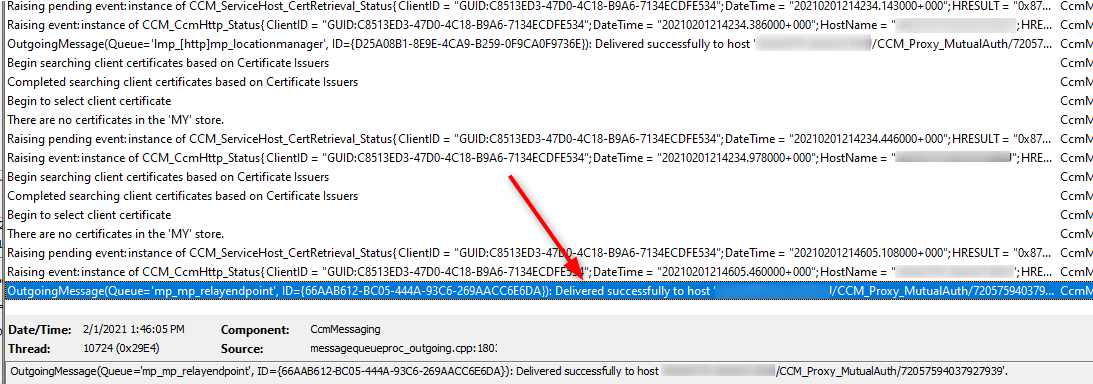 SCCM CMG Troubleshooting