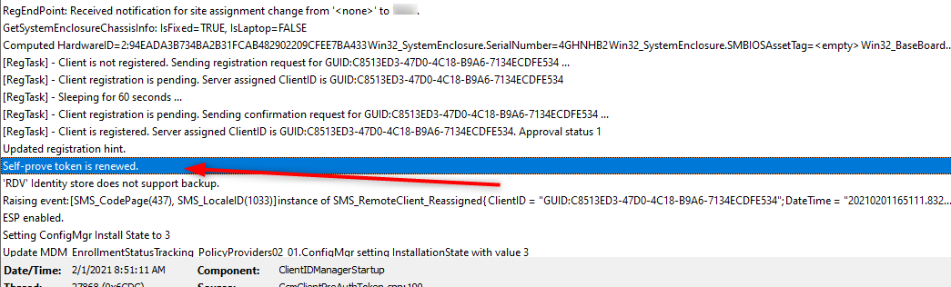 SCCM CMG Troubleshooting