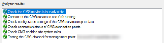 SCCM CMG Troubleshooting