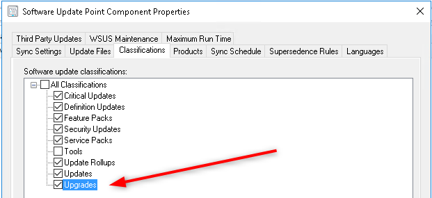 SCCM Feature Update Task Sequence