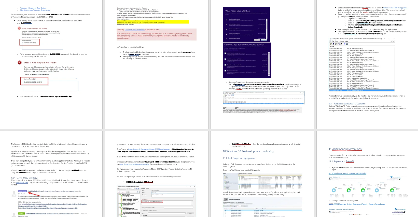 Windows 10 Feature Update Troubleshooting