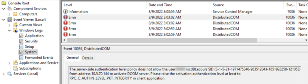 SCCM Console Access Denied problem