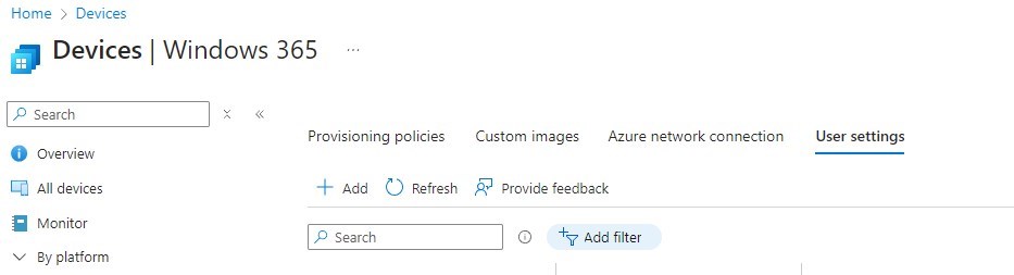 Intune Windows 365 Cloud PC