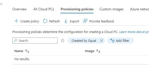 Intune Windows 365 Cloud PC